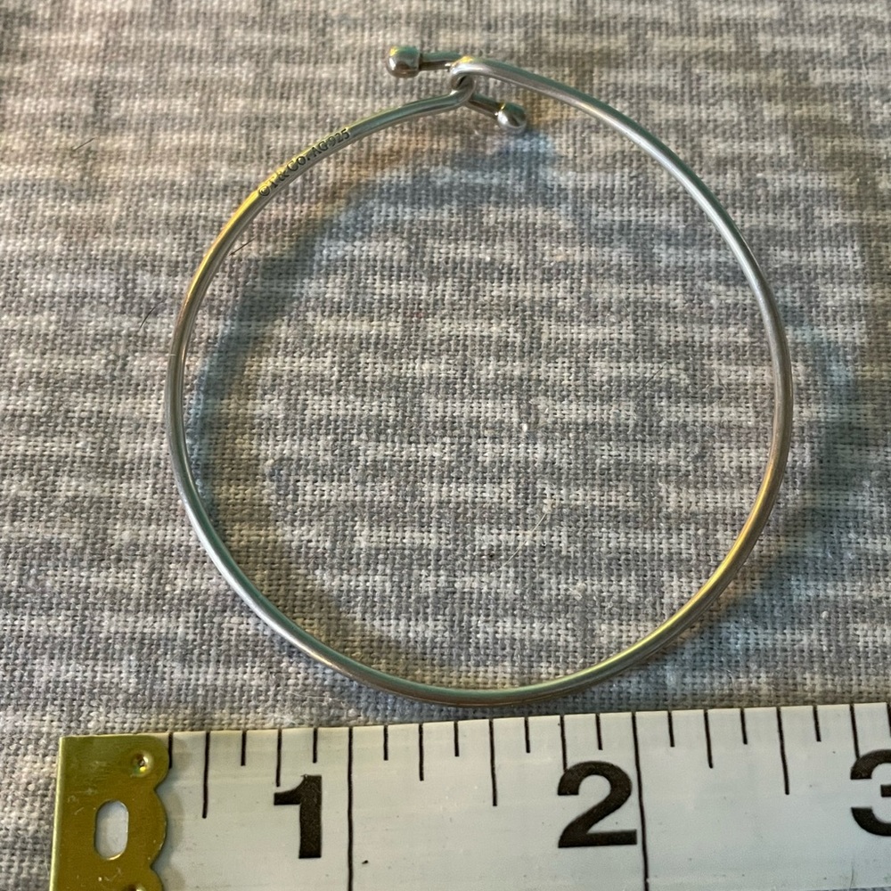 Tiffany & Co. Elsa Peretti silver bangle